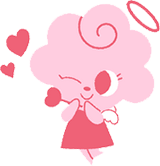 aunジョブ公式キャラクターのカナエル